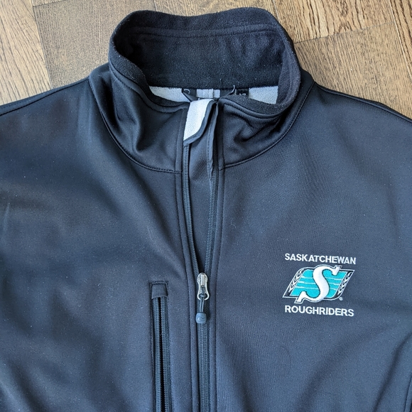 Saskatchewan Rough Riders CFL Jacket. Men's Size Large - Picture 2 of 6